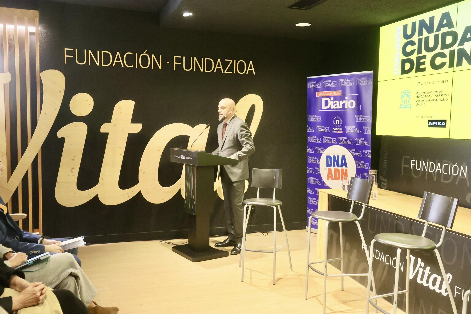 En imágenes: DNA organiza el encuentro 'Vitoria, ciudad de cine'
