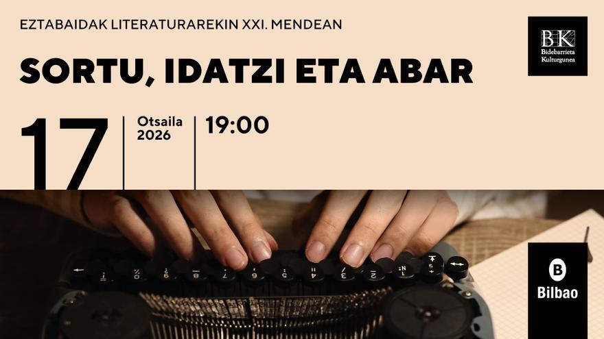 'Eztabaidak literaturarekin XXI. mendean' zikloa Bidebarrietara itzuliko da asteartean