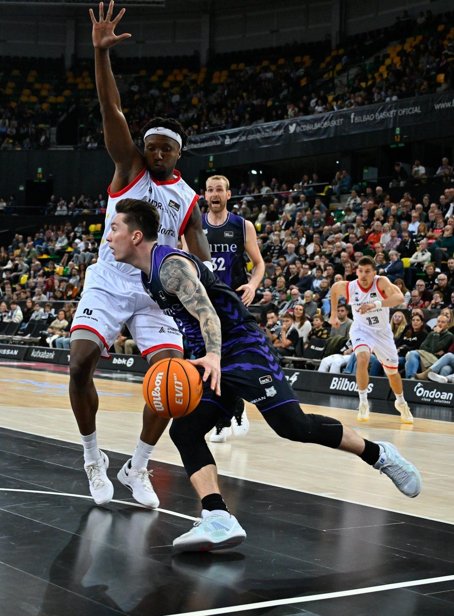 El Surne Bilbao Basket-Morabanc Andorra, en imágenes