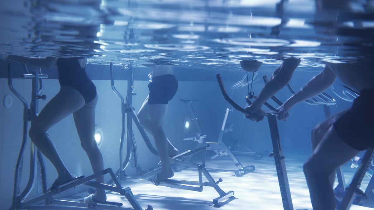 Cardio bajo el agua.