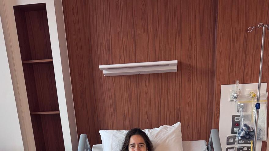 Maite Oroz, operada con éxito del cruzado de su pierna derecha
