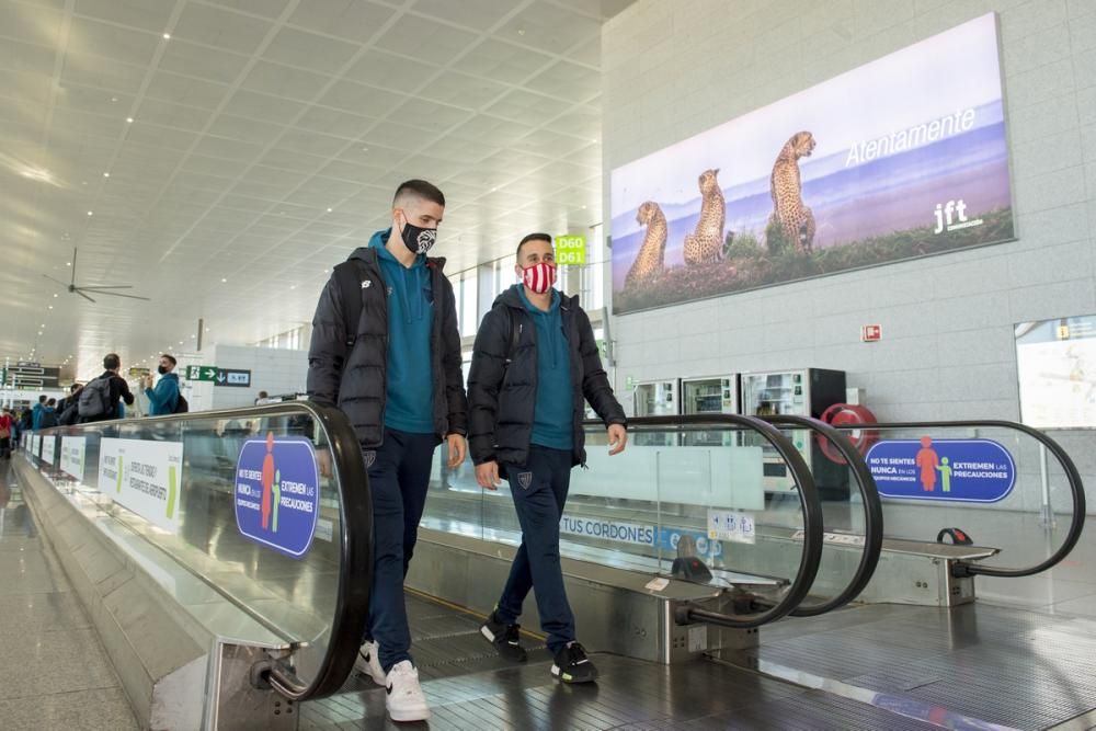 Viaje del Athletic a Málaga por la Supercopa