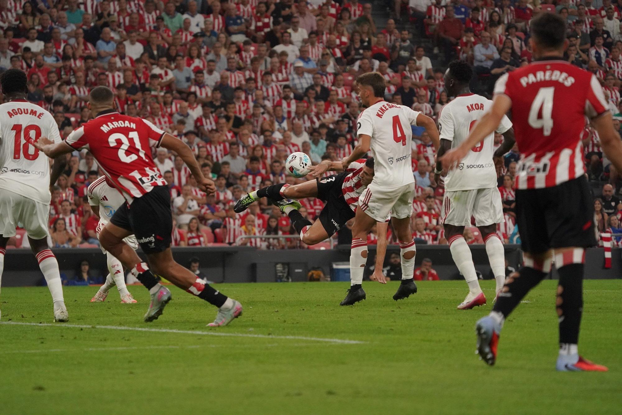 El Athletic-Sevilla, en imágenes