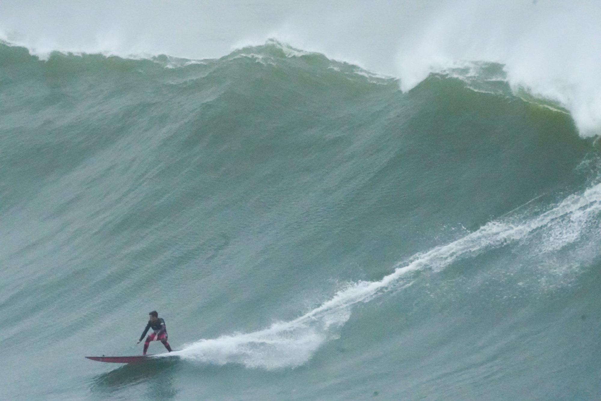 En imágenes: Red Eléctrica Punta Galea Challenge de Olas Grandes regresa tras un paréntesis de tres años