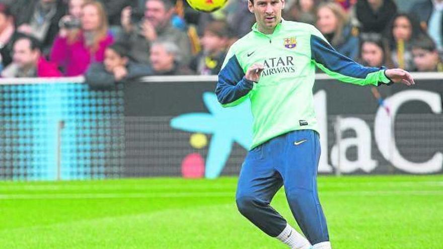 Messi, fuera de la lista