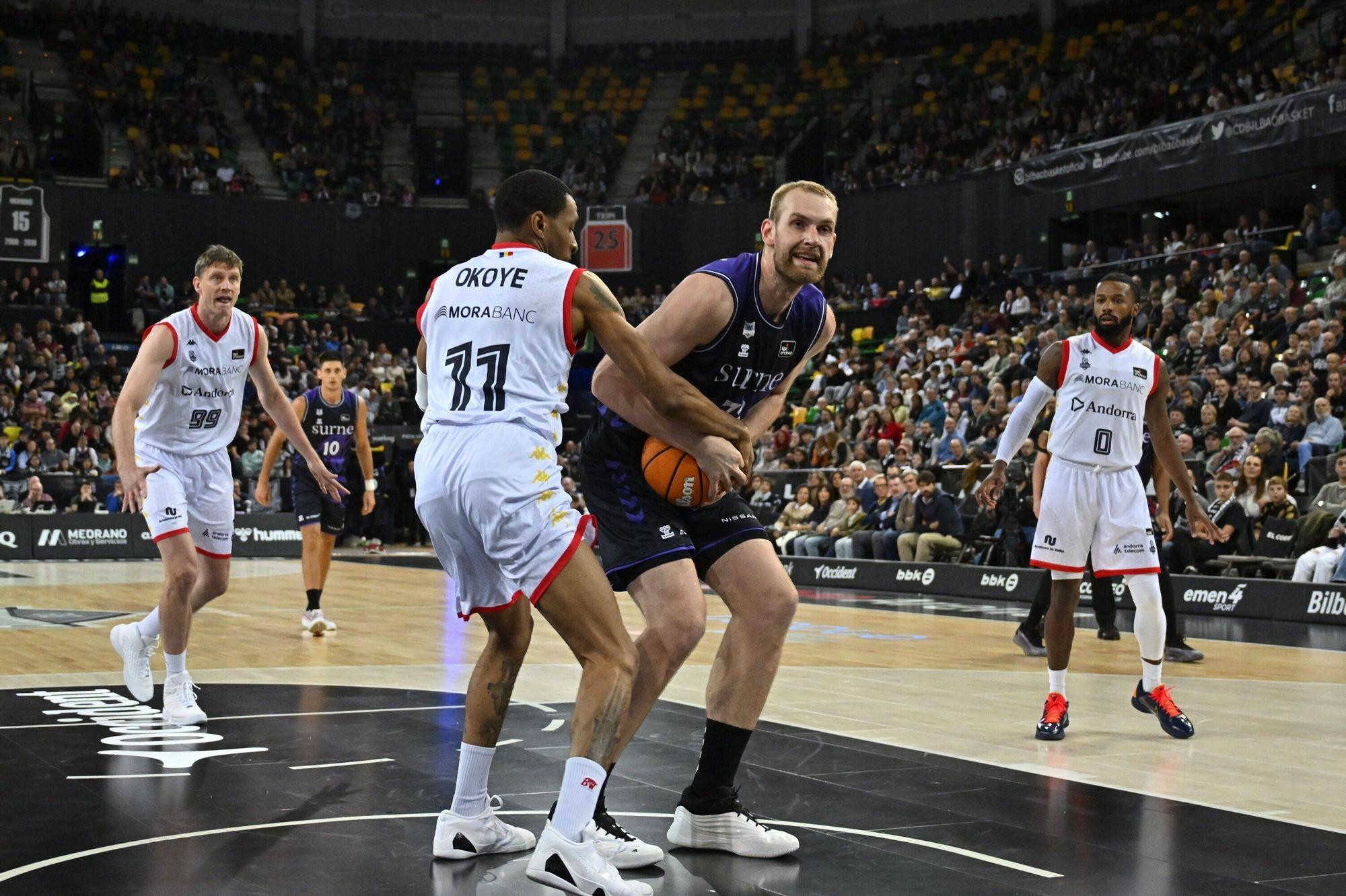 El Surne Bilbao Basket-Morabanc Andorra, en imágenes