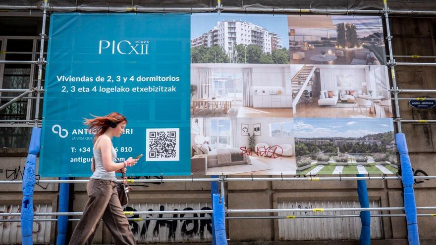 La compraventa de vivienda se estabiliza en máximos históricos en Gipuzkoa y el precio sigue creciendo