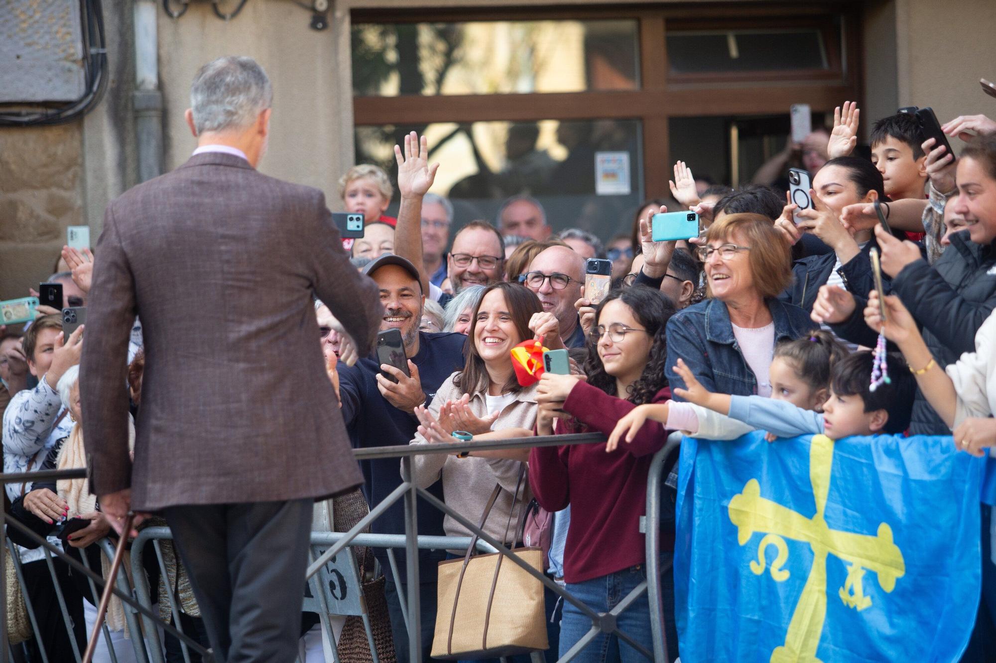 Fotos de la visita de los Reyes a Olite y Tudela