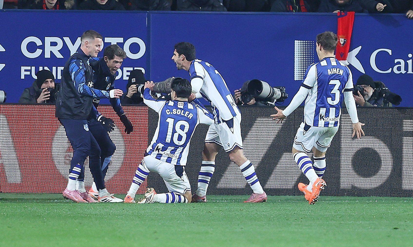 Osasuna - Real Sociedad, en las fotos de Oskar Montero