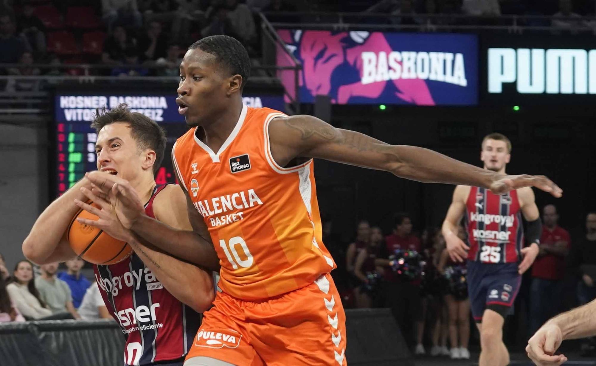 En imágenes: Derrota del Baskonia ante el Valencia Basket