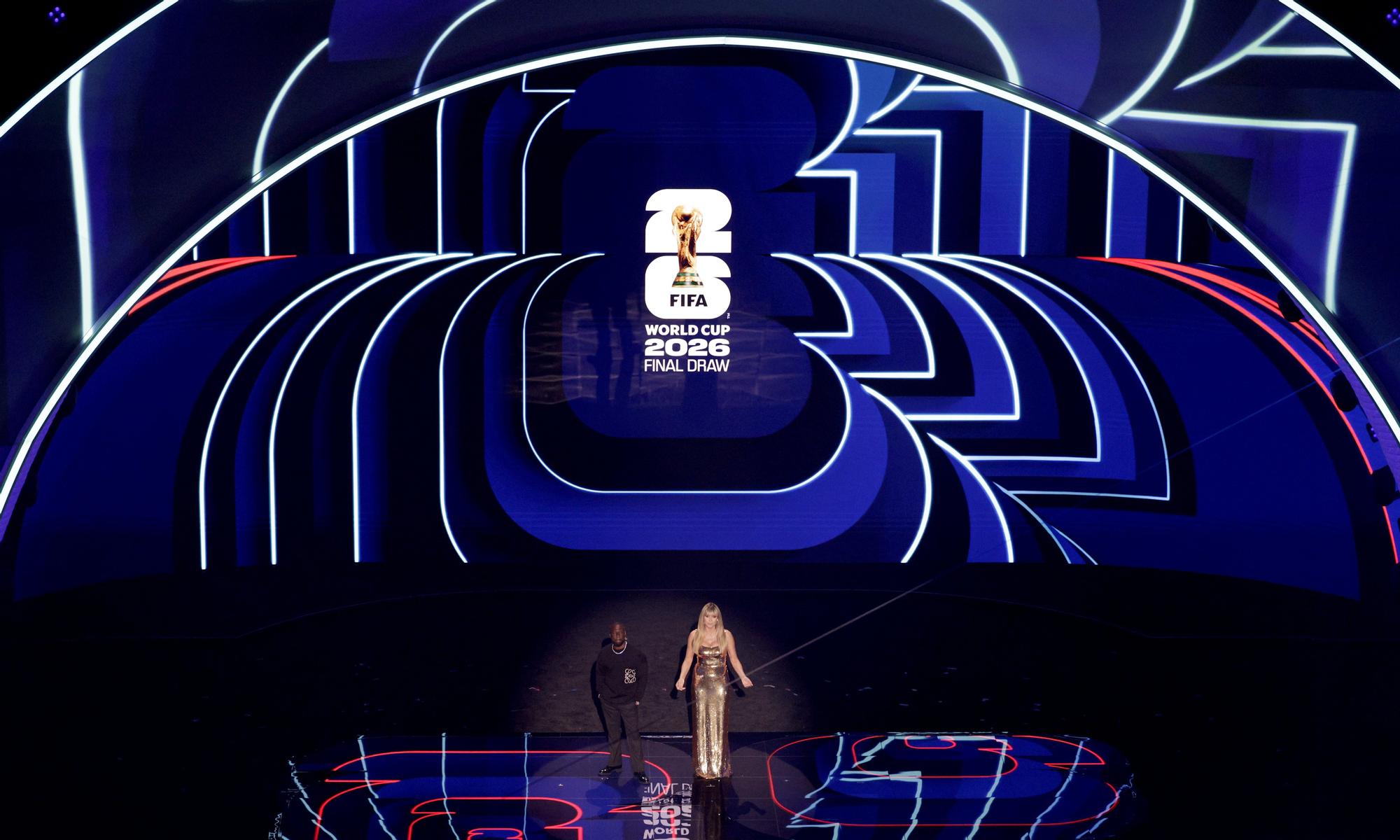 Ceremonia de sorteo de emparejamientos para el Mundial 2026