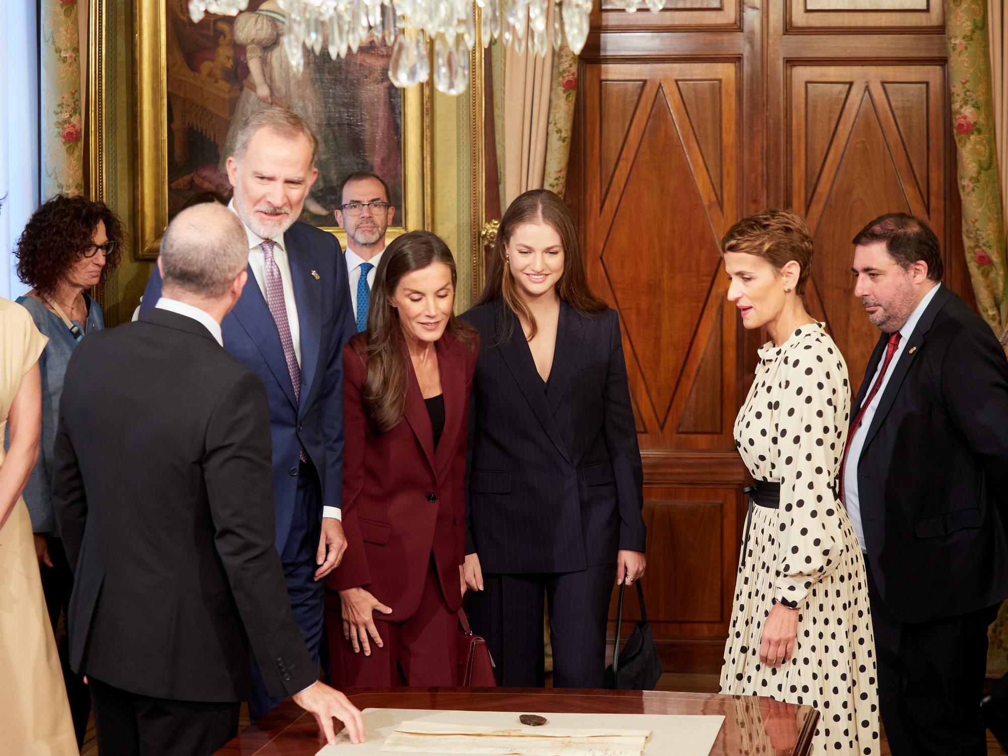 Visita de Felipe de Borbón, Leonor y Letizia a Navarra (viernes 26 de septiembre de 2025)