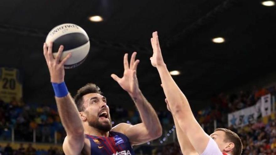 El Baskonia se topa con el mejor Barça