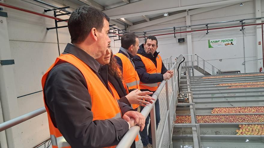 El consejero Irujo conoce en Fitero la última inversión en digitalización de Finca Señorío de Rioja