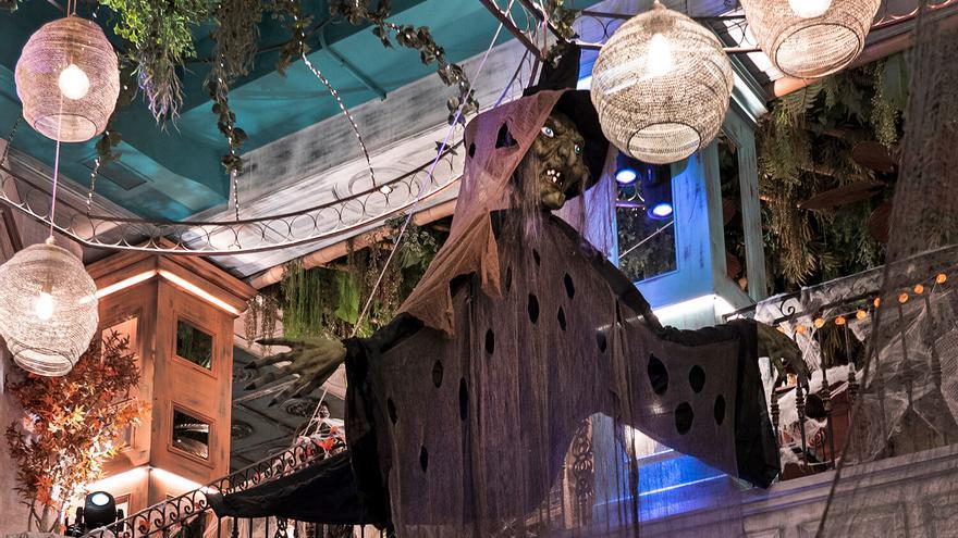 Menú temático ambientado en Halloween en el Balicana de Bilbao