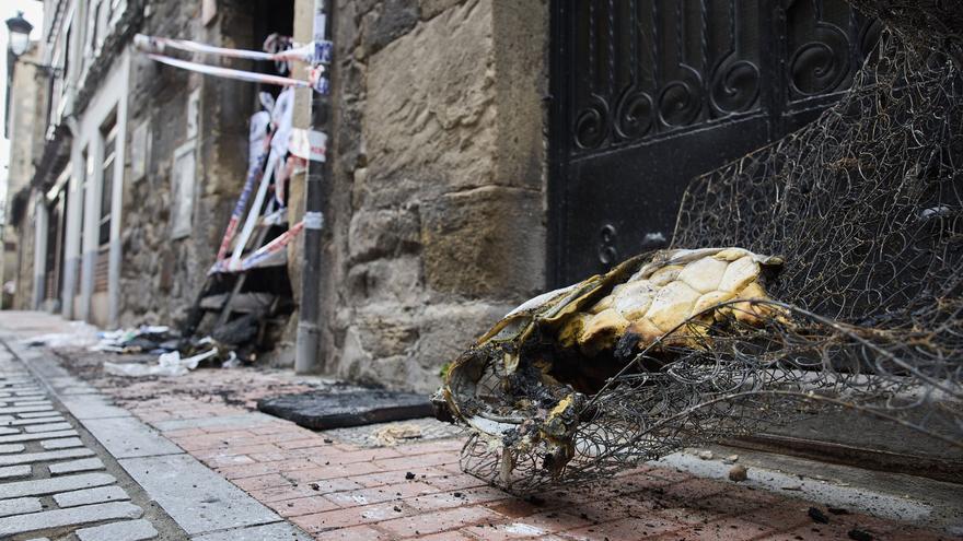 Tres fallecidos en un incendio en Miranda de Ebro