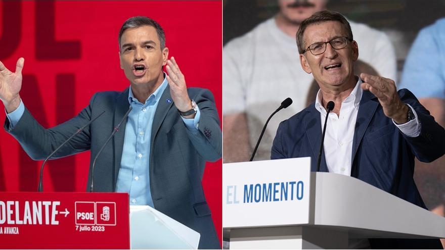 Directo | Cara a cara entre Sánchez y Feijóo
