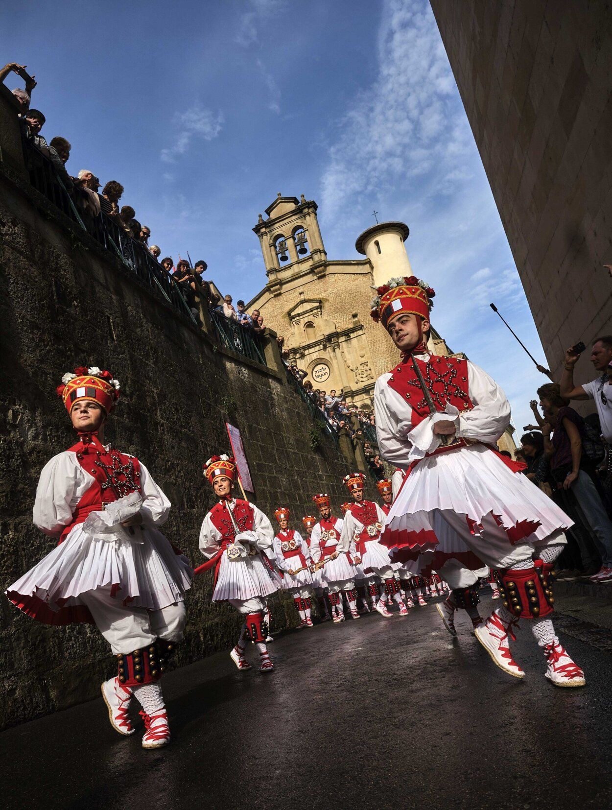 Fotos de la procesión de San Fermín Txikito