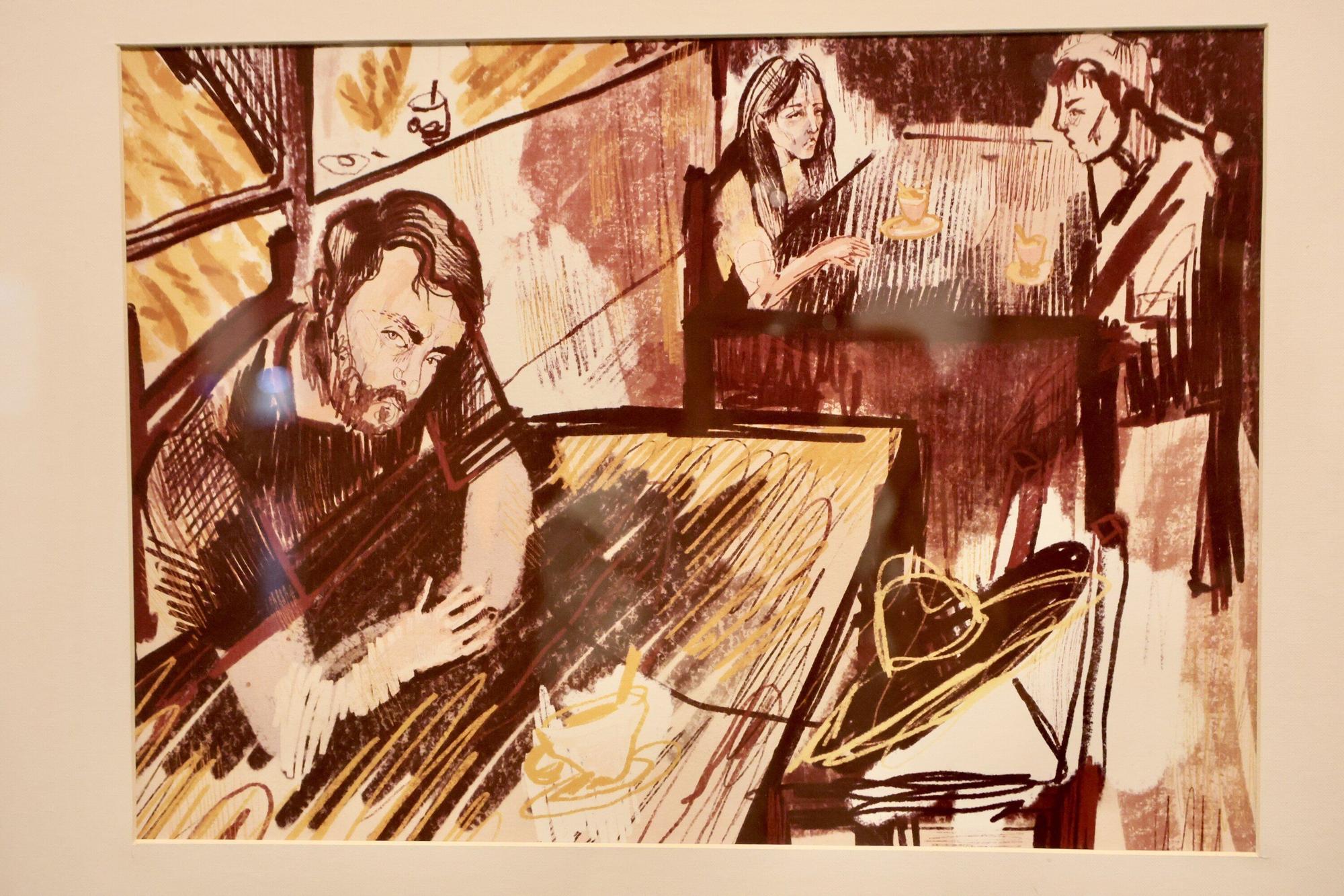 Pieza de Azcona en ‘Monumento a la familia’.