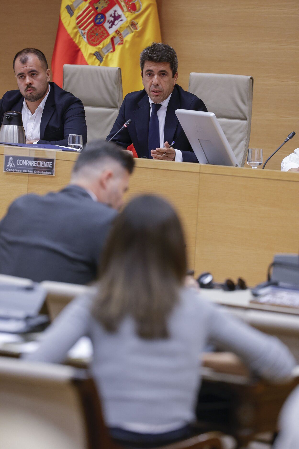 Mazón, ante la comisión de investigación del Congreso por la gestión de la Dana