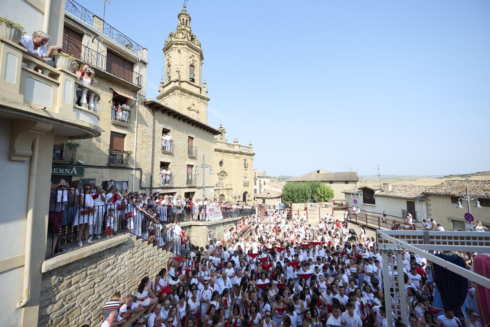 Fotos del cohete de Mendigorría.