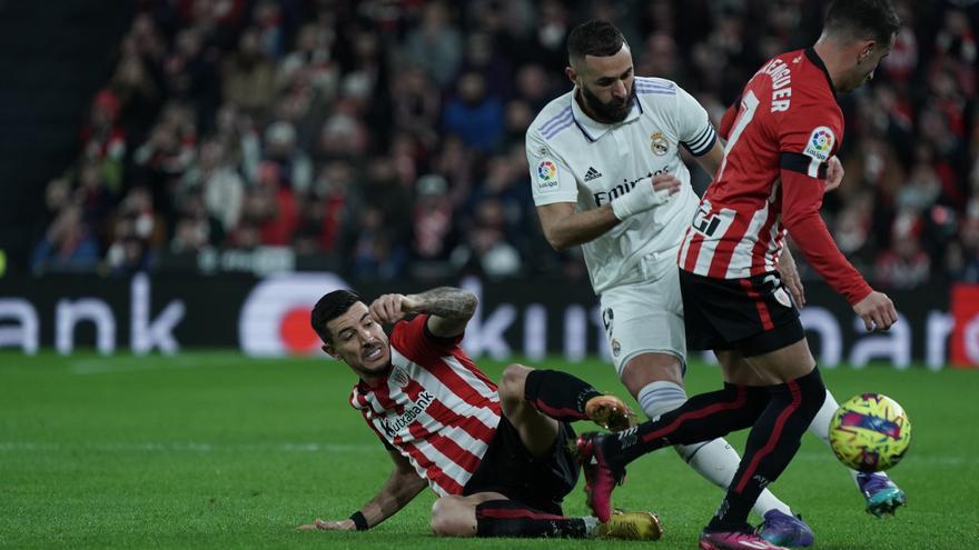 Benzema ha adelantado al Madrid / Oskar M. Bernal