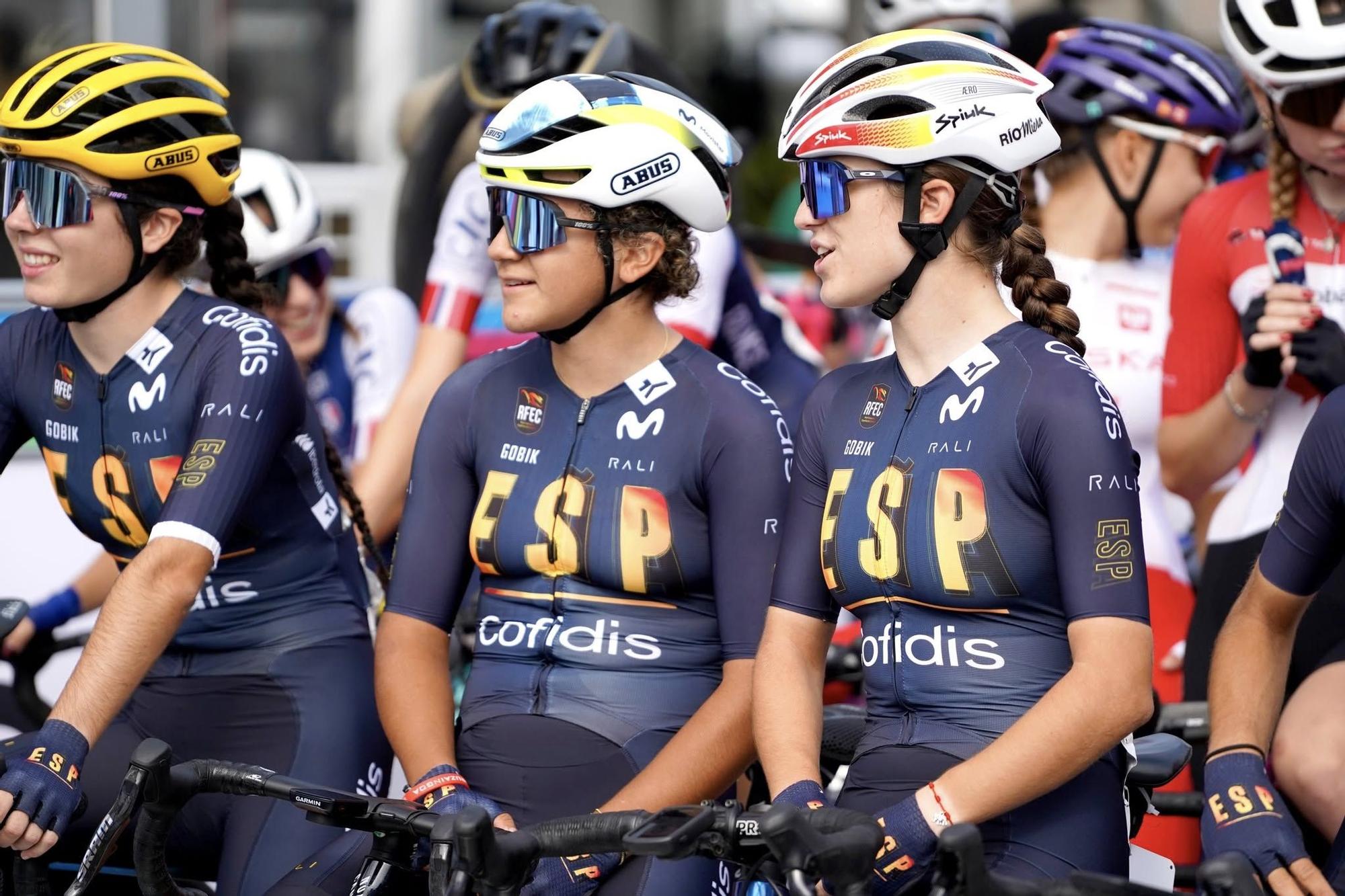Álbum de fotos de Paula Ortiz campeona del mundo de ciclismo júnior