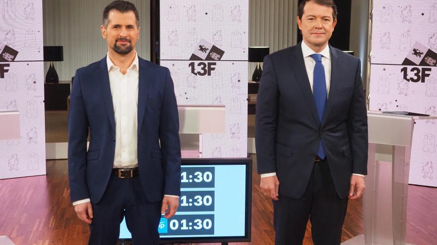 Mañueco y Tudanca, pendientes de la noche electoral