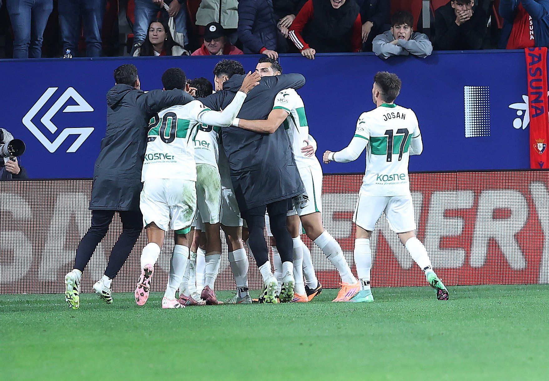 Las mejores imágenes del Osasuna-Elche