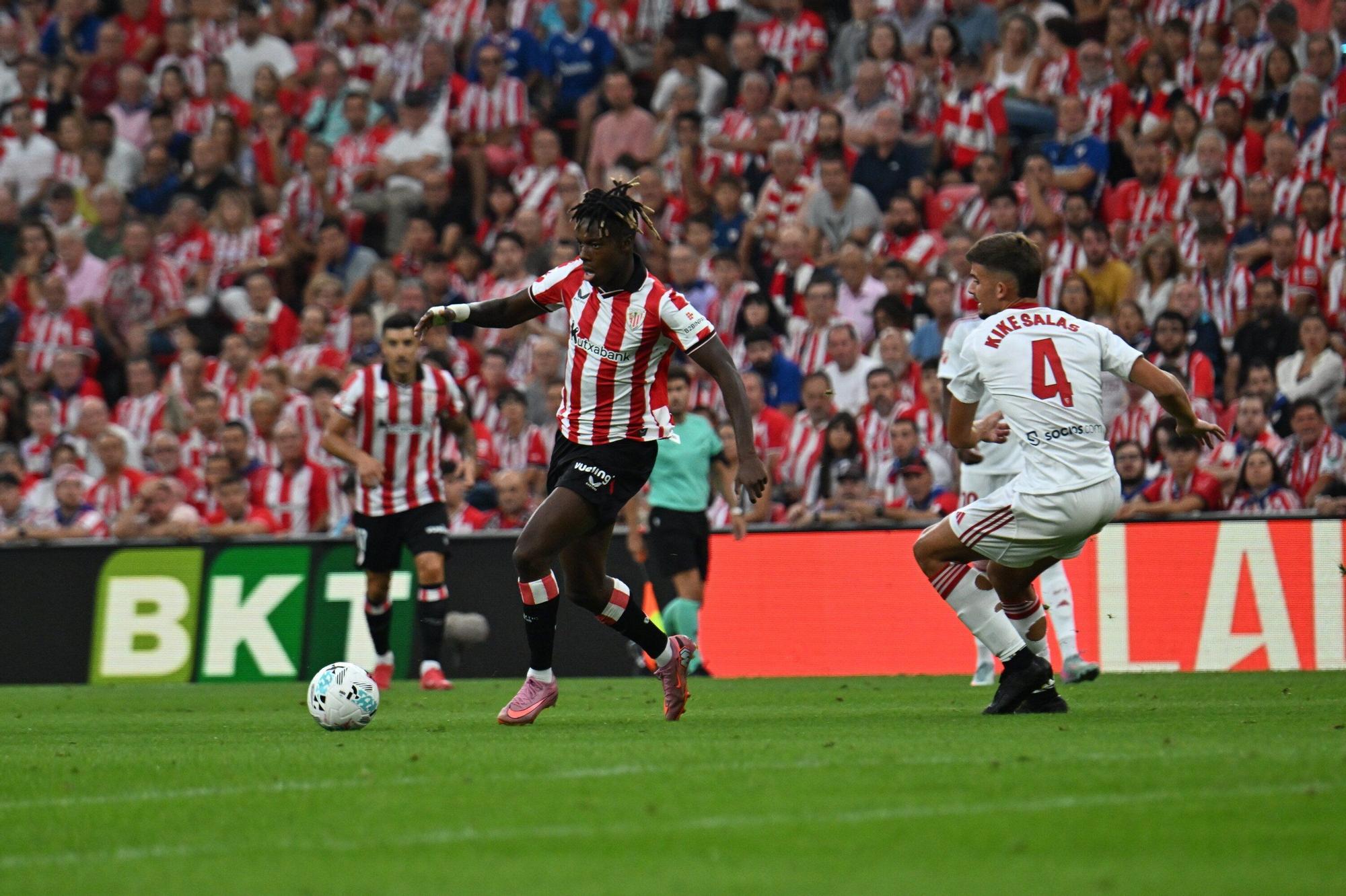 El Athletic-Sevilla, en imágenes