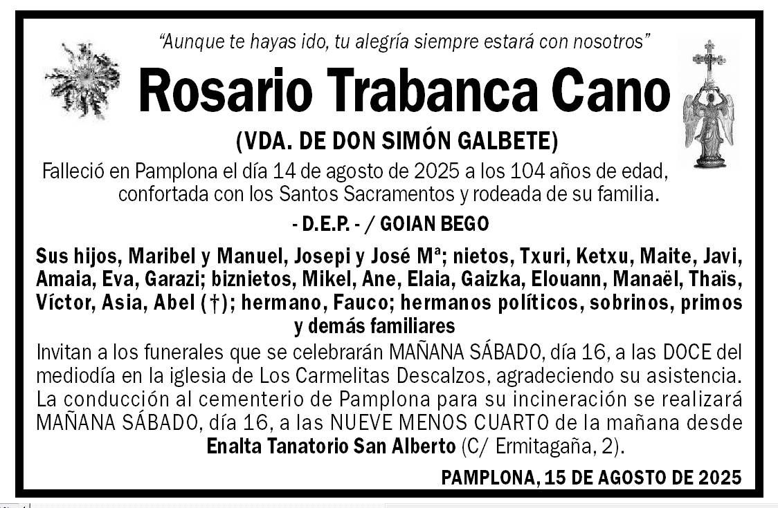 Rosario Trabanca Cano
