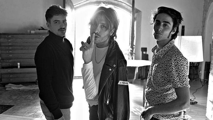 El grupo asturiano Marlon, posando