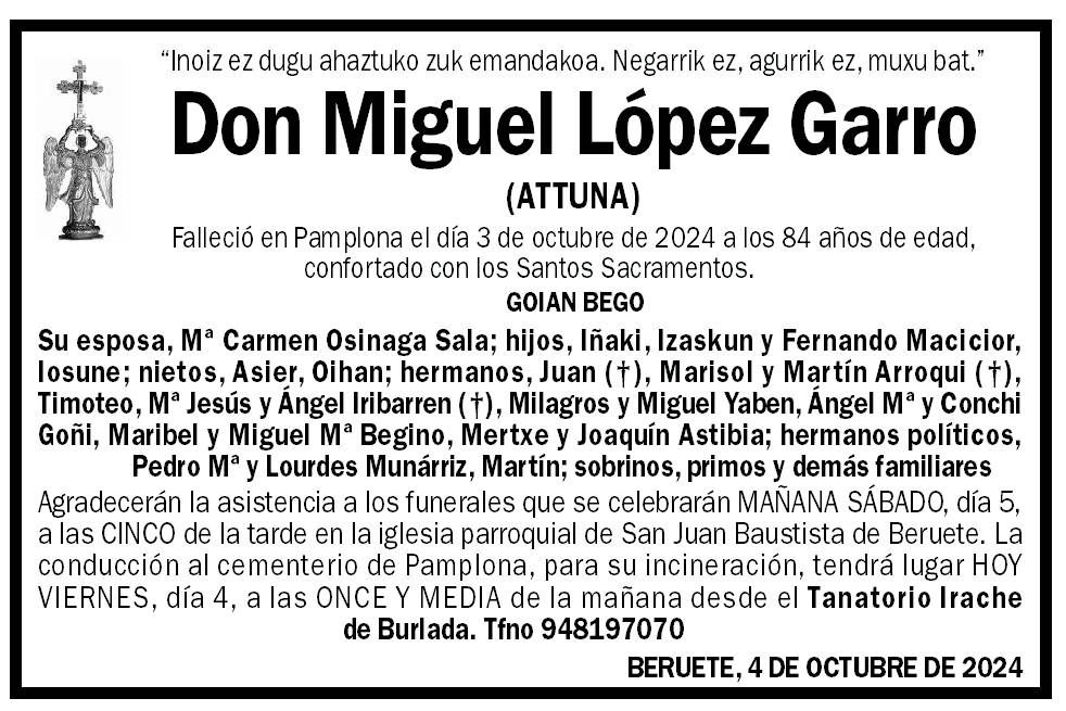 Miguel López Garro