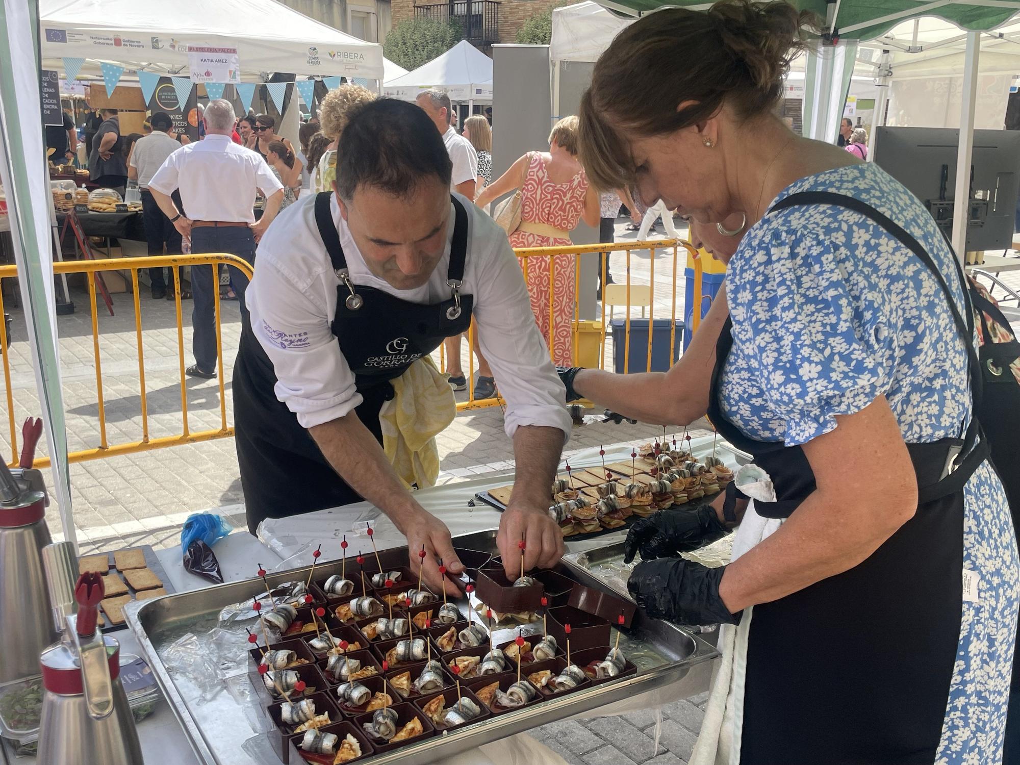 Falces celebra el XII Día del Ajo