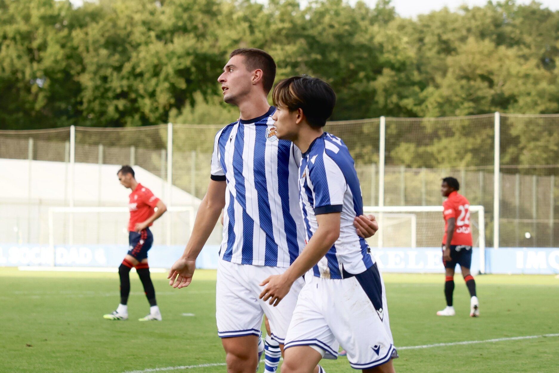 Real Sociedad-Osasuna: Zubieta disfruta del amistoso