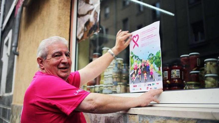 Agotadas las 10.000 camisetas para la carrera contra el cáncer de mama