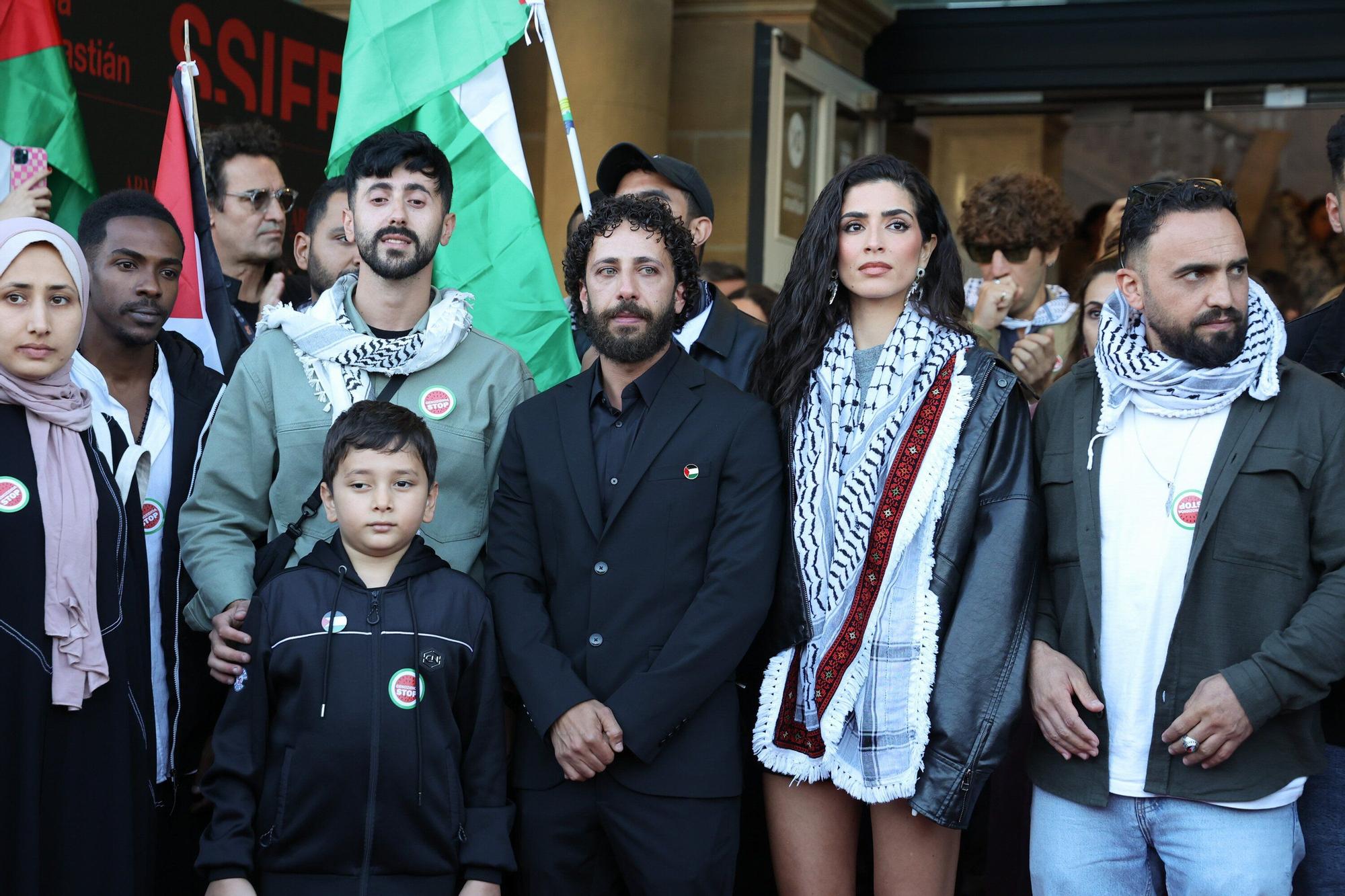 La voz de Hind Rajab | Fotos de la marcha en apoyo a Palestina en Donostia - San Sebastián