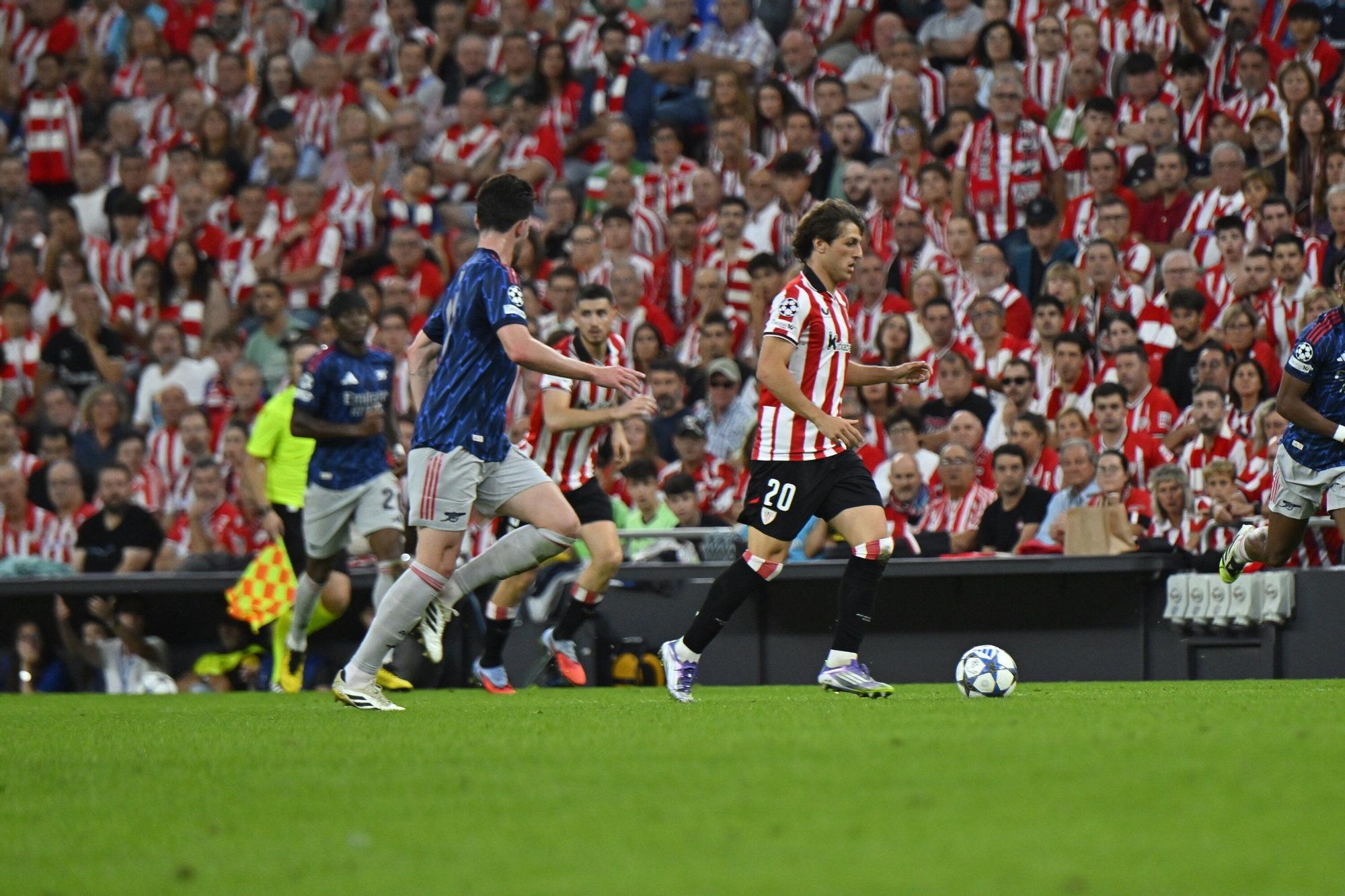 El Athletic-Arsenal, en imágenes