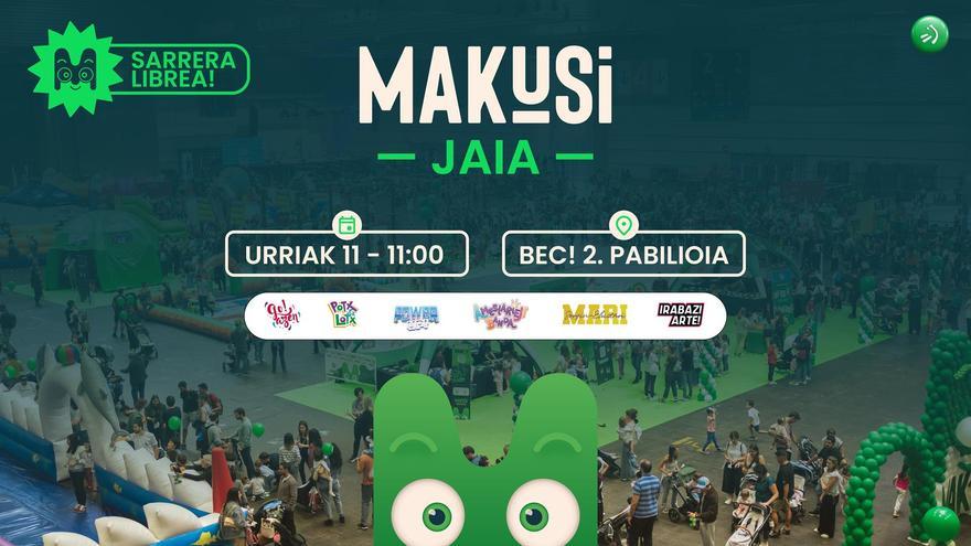 EITBren Makusi plataformak urteko jai erraldoia egingo du larunbatean BECen
