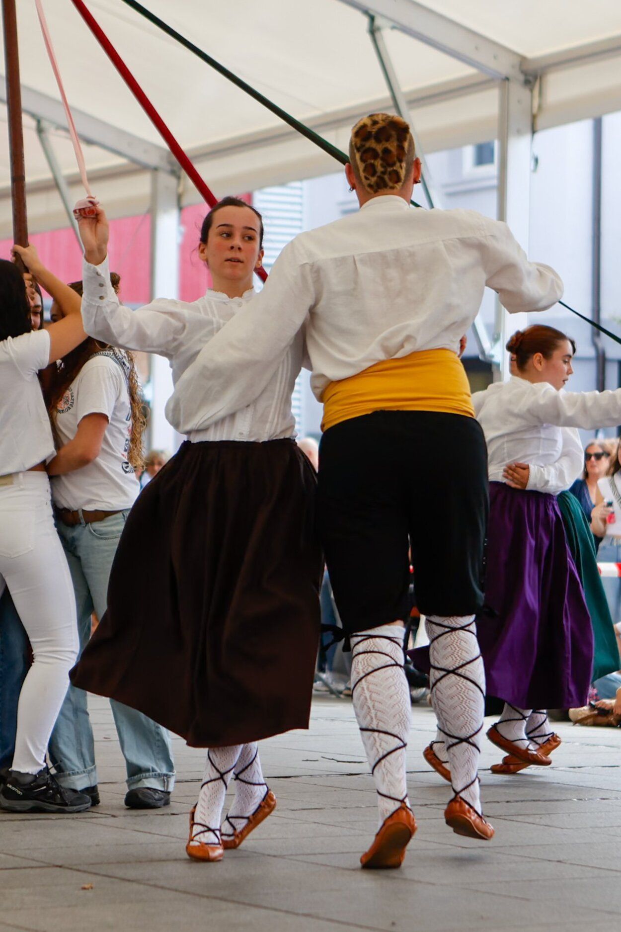 Fotos del chupinazo de fiestas de Villava-Atarrabia