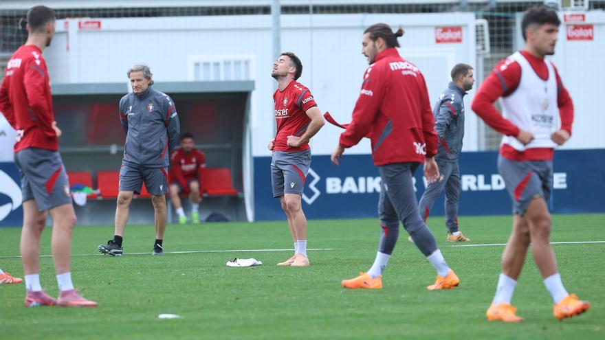 Fotos del entrenamiento de Osasuna (lunes 27 de octubre de 2025)