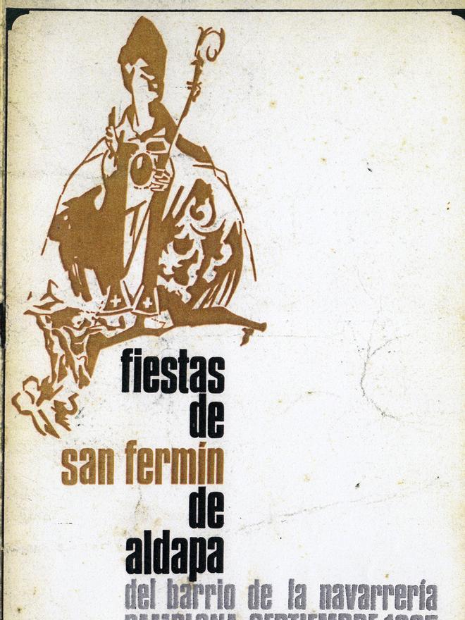 Recorrido histórico por los carteles de San Fermín Txikito