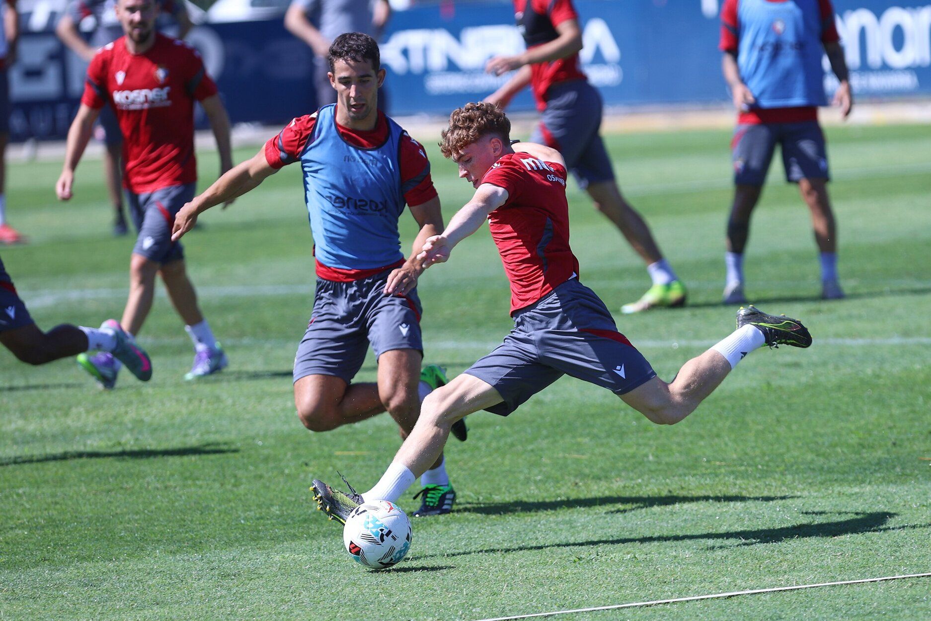 Fotos del entrenamiento de Osasuna (22/07/2025)