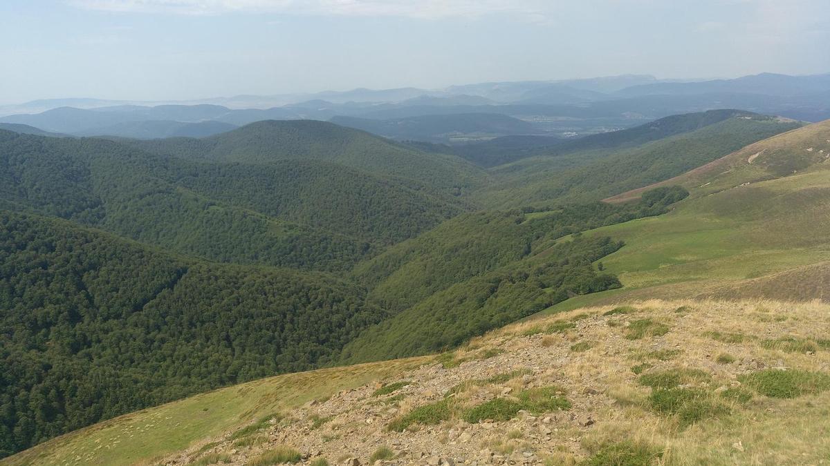 Vistas desde la cima