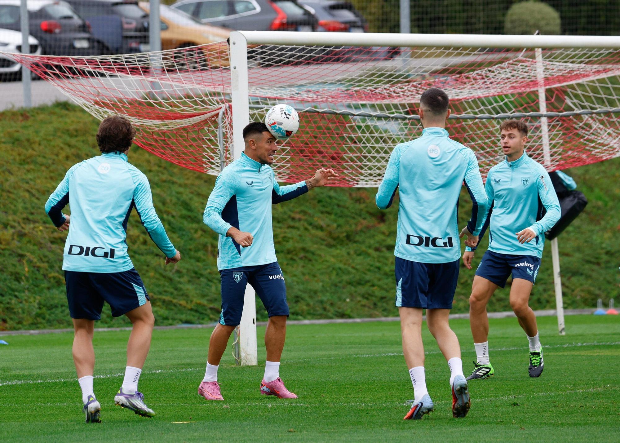 Entrenamiento del Athletic en Lezama