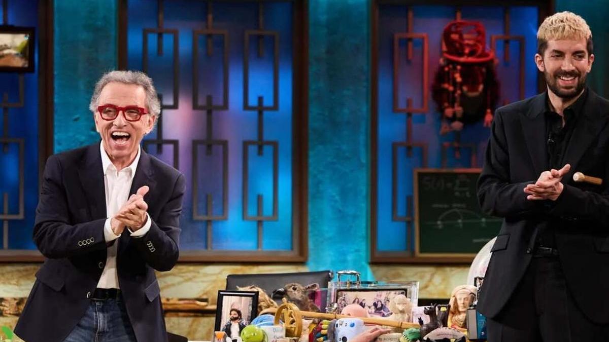 Jordi Hurtado y David Broncano, ayer en &#039;La Revuelta&#039;