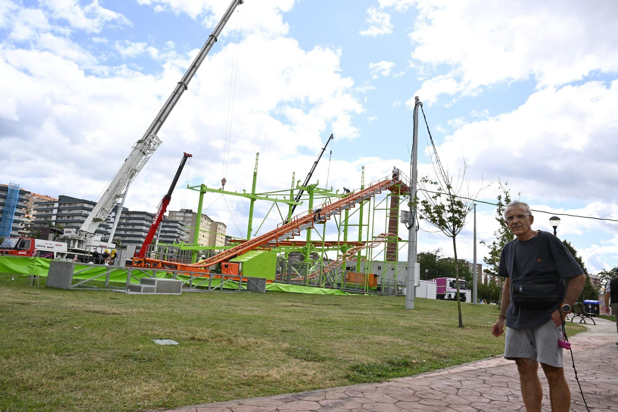 En fotos: las barracas se despiden del parque Etxebarria hasta el año que viene
