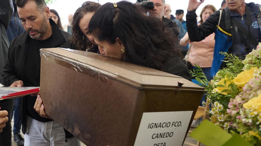 Entregados a la familia los restos de un joven anarquista fusilado en la fuga de San Cristóbal durante la Guerra Civil