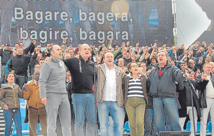 Un repaso en imágenes por la historia del Alderdi Eguna