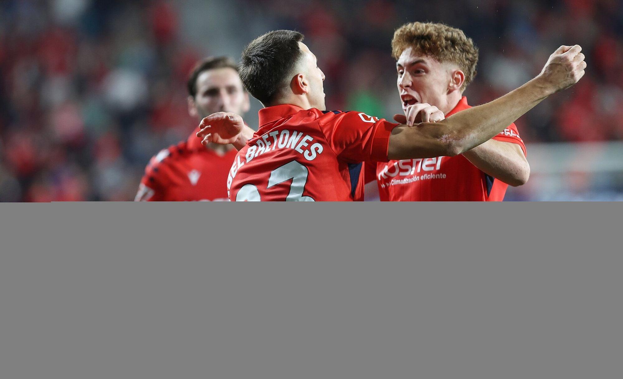 Fotos del Osasuna-Getafe en El Sadar